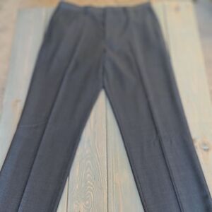 J.Crew 100% Wool Dress Pants 34x32 Gray